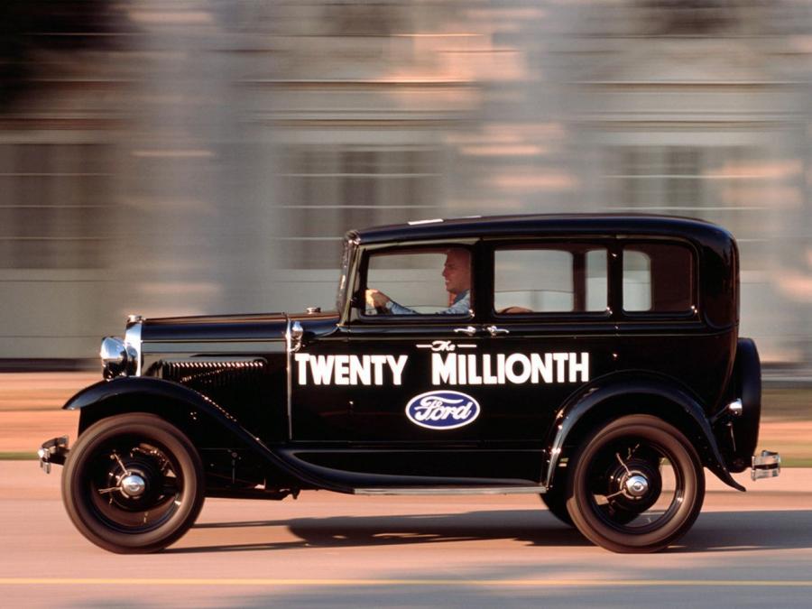  Ford Model A Town Sedan 1930 года  (фото 4 из 10)